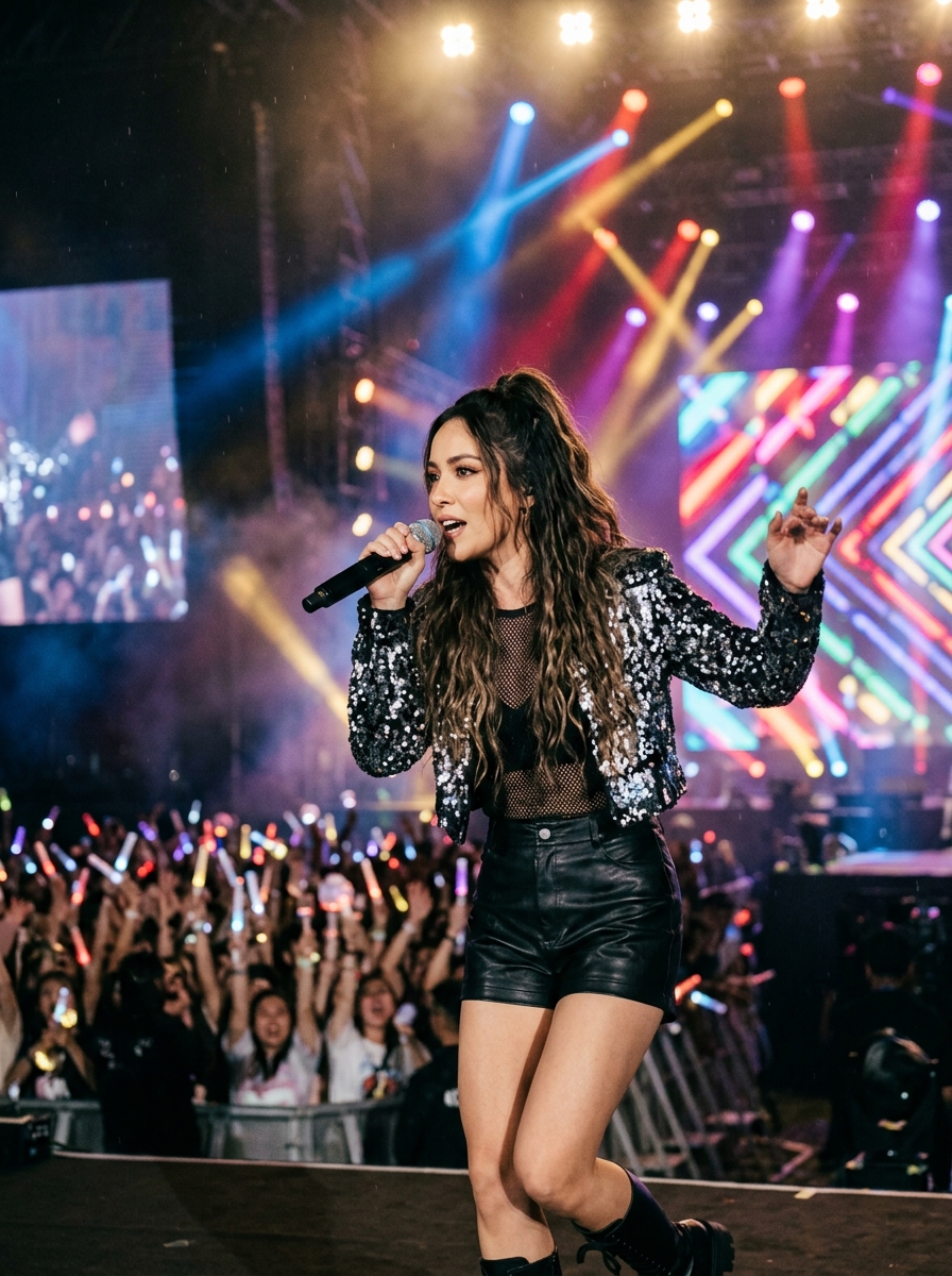Jennie on Stage